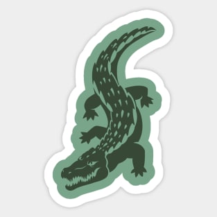 Crocodile 2 Sticker